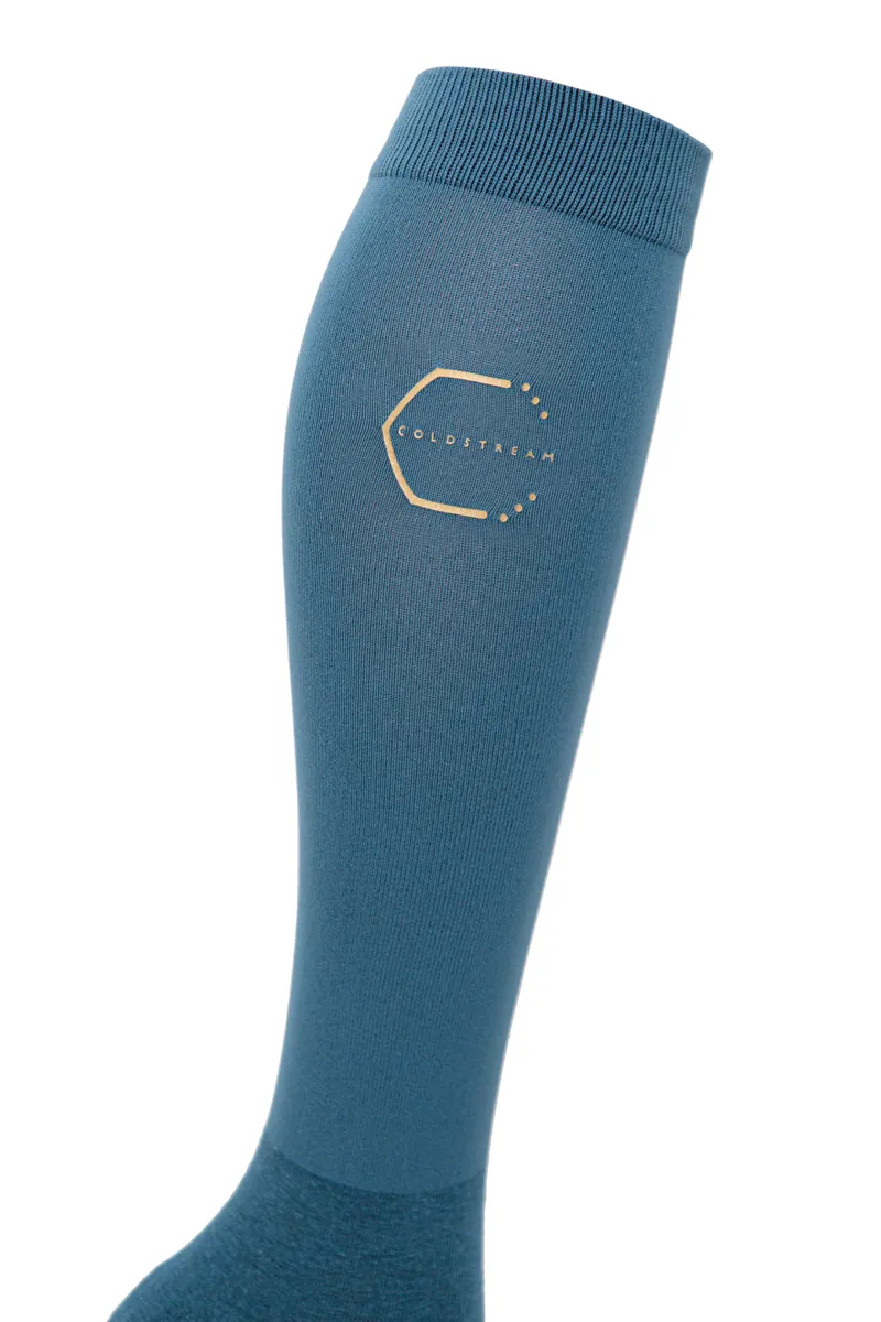Coldstream Ednam Socks - Slate Blue-1